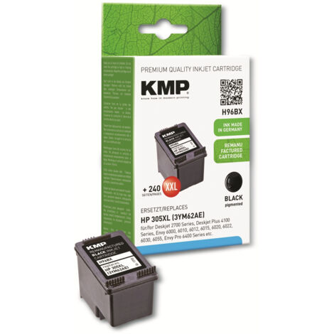 KMP Tintenpatrone H96BX, schwarz, für HP Deskjet