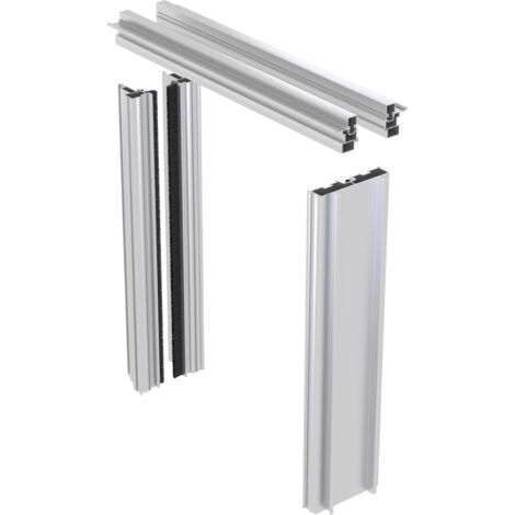 Knauf Aluminium-Spachtellaibung Pocket Kit Easy für Glastürblatt CW 100 Schiebetür