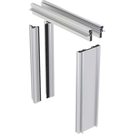 Knauf Aluminium-Spachtellaibung Pocket Kit Easy für Holztürblatt CW 75 Schiebetür