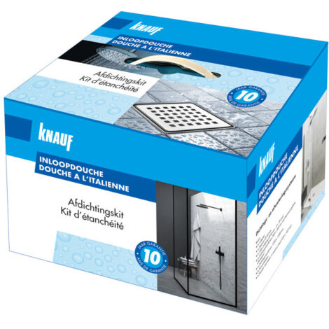 KNAUF Douche à l'italienne - Kit d'étanchéité
Système d’étanchéité pour le sol d’une douche à l’italienne