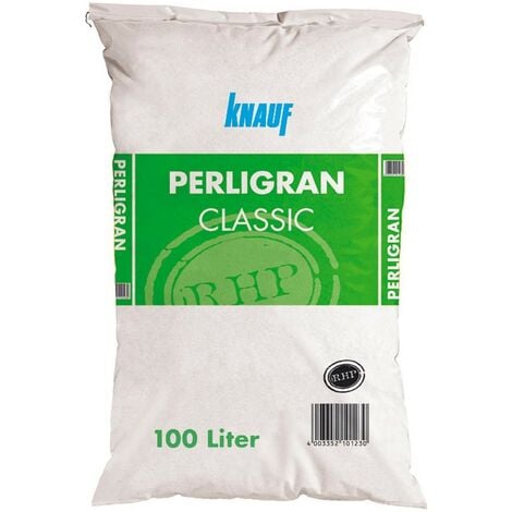 KNAUF Perlite Perligran Classic, 0-6mm , 100 Ltr
