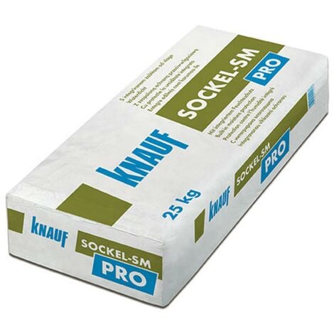 KNAUF GIPS KG KNAUF Sockel SM Pro Klebe-, Armier- u. Oberputz 25kg