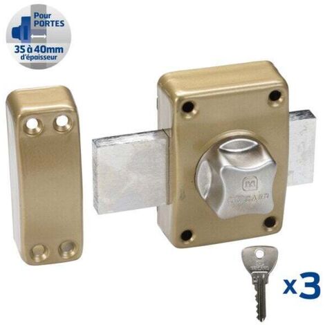 Knauf-/Zylinderschloss, 45 mm, BRICARD Alpha gold BRICARD