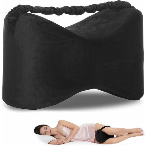 Leg Pillow Sleeping Orthopedic Sciatica Home Memory Foam Cotton Leg Pillows  Side Sleeping Legs Pressure Relief Curved Edges - AliExpress