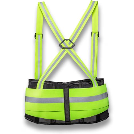 Kneetek Rückenstützgurt BR 110 HiVis, Gr. XL
