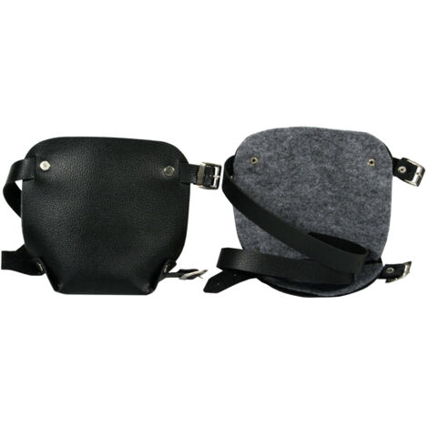 Knieschoner aus Leder, 2 Stück - NAK Leder