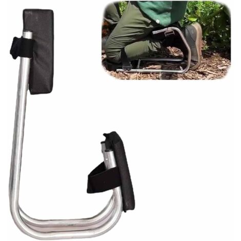 Kniesitz für Gartenarbeit, Kniebandage mit Sitz, Knieschoner für Gartenarbeit, tragbarer Kniesitzstuhl, Beinstütze