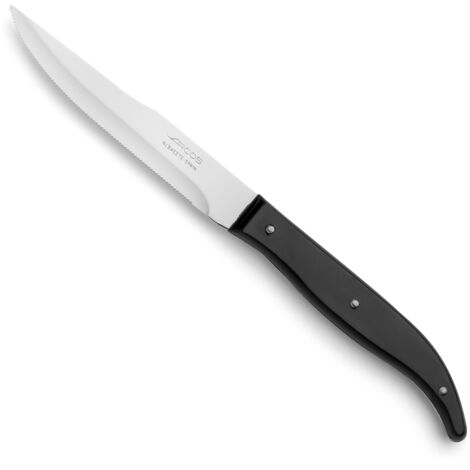 Knife Loins Arcos de Table 372400 monobloc d'une pièce d'acier inoxydable et lame de 11 cm en boîte.