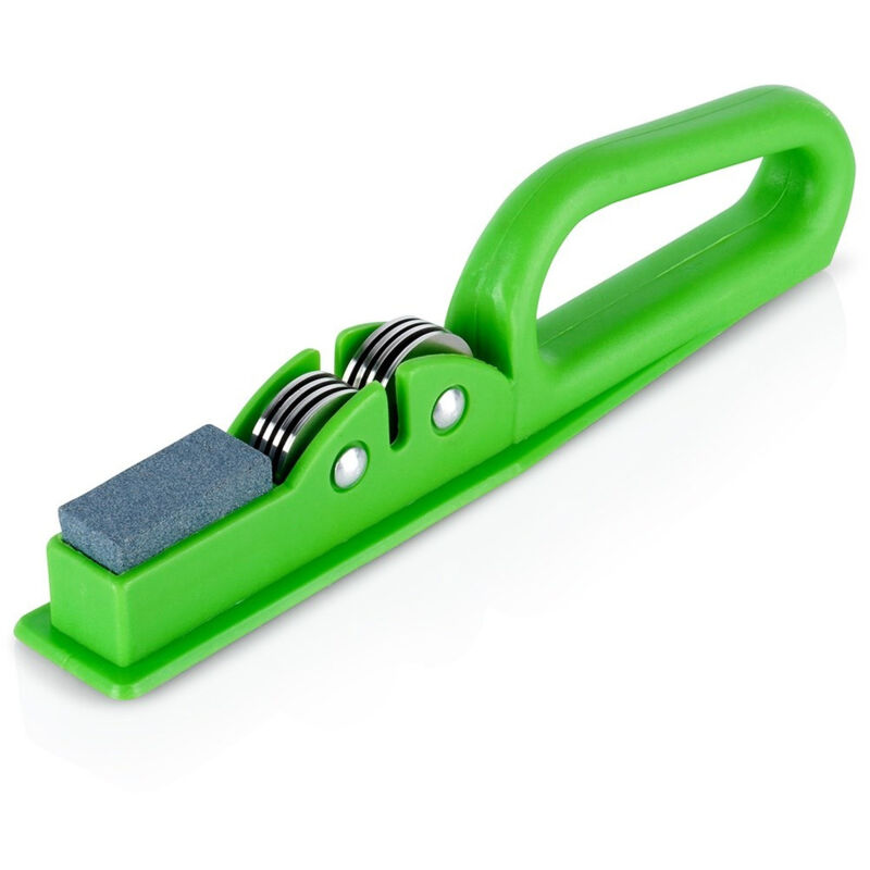Image of Northix - Knife sharpener for stainless steel knives with whetstone and metal rollers