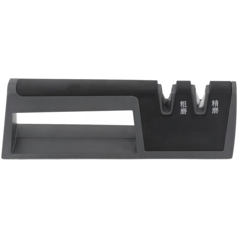 Knife Sharpener Multipurpose 2 Stages Quickly Safely Handheld Knife Sharpener for Household Kitchen