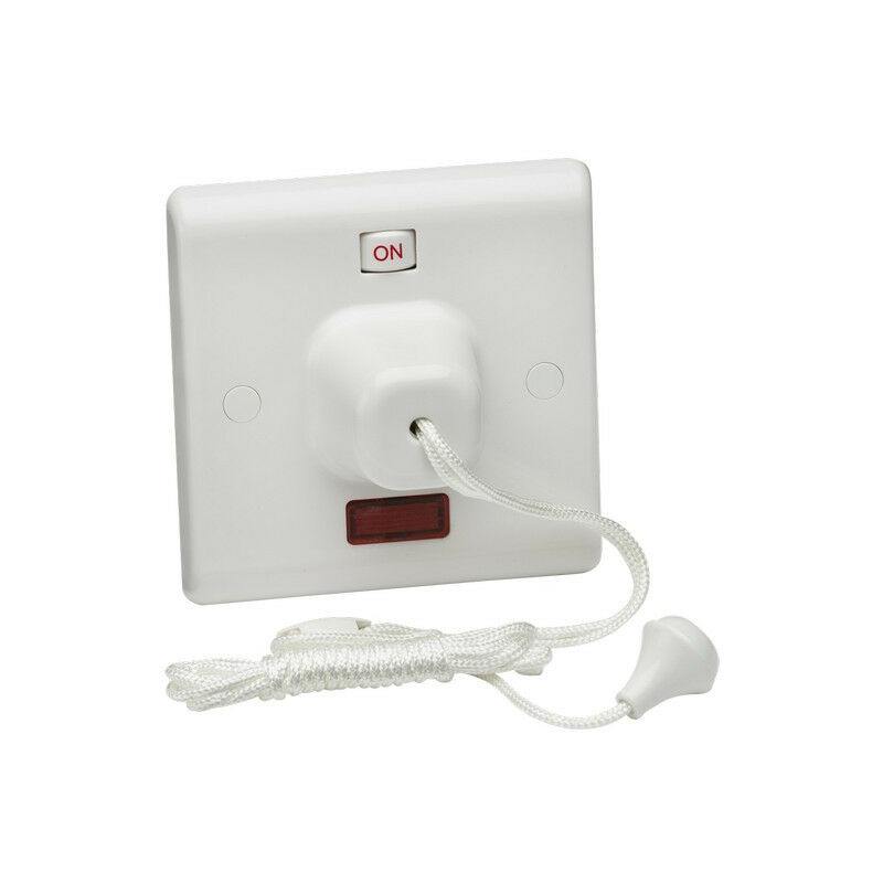 

Knightsbridge Switches Sockets&lighting - Knightsbridge 45A DP Interruptor de cable de tracción con neón