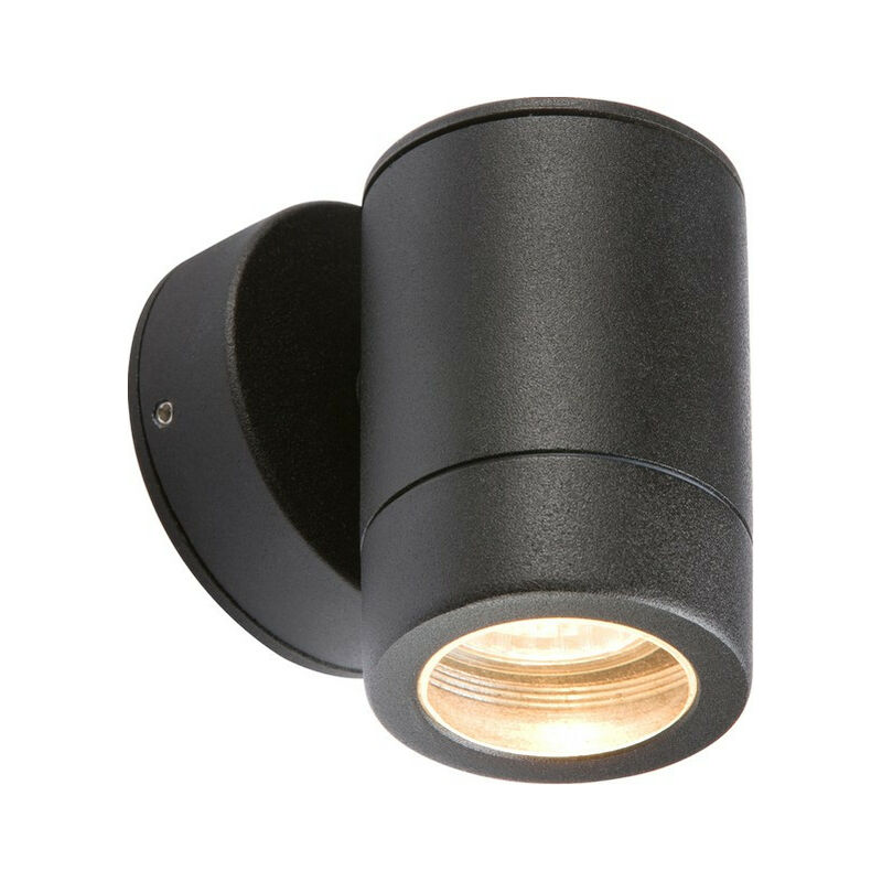 Aluminium Powder Coated Black Fixed GU10 35W Fitting, 230V IP65 - Knightsbridge