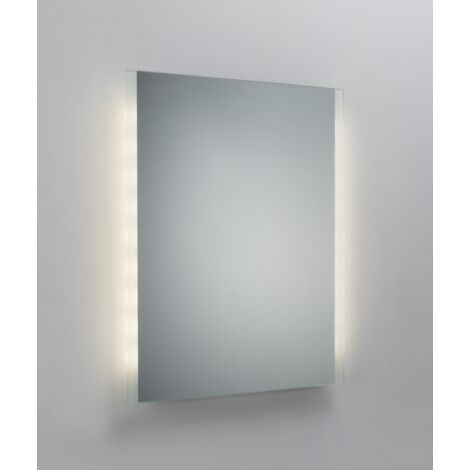 Knightsbridge Battery Operated IP44 LED Edge Lit Bathroom Mirror - MLBA6045E