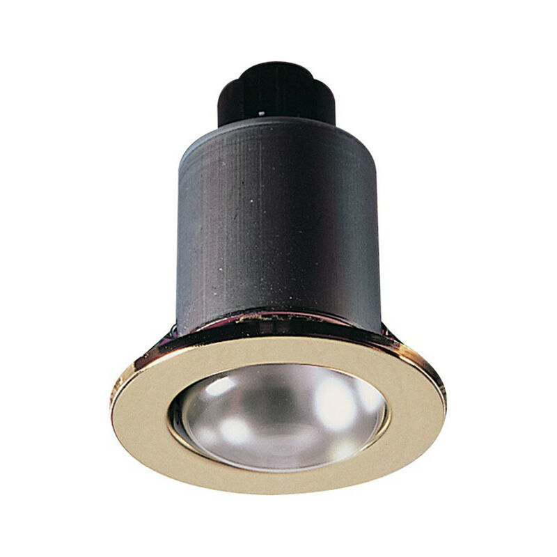 Knightsbridge - Brass Mains Downlight, 230V 60W