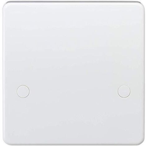 Knightsbridge CU8340 plastica Bianca, Bordo Curvo, Cooker Connection Unit