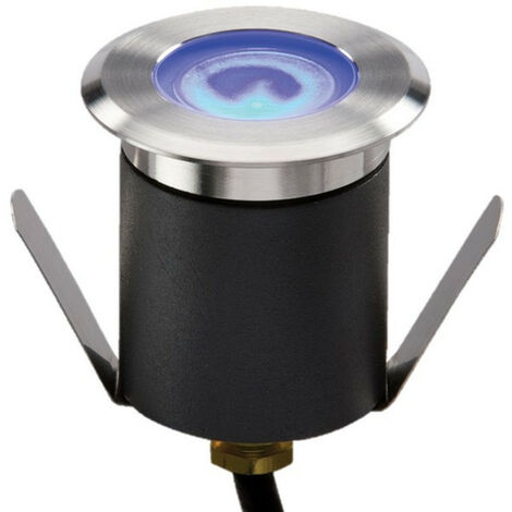 main image of "Knightsbridge High Output LED Blue Mini Ground Light comes with cable. Non-Dimmable, 230V IP65 1.5W"