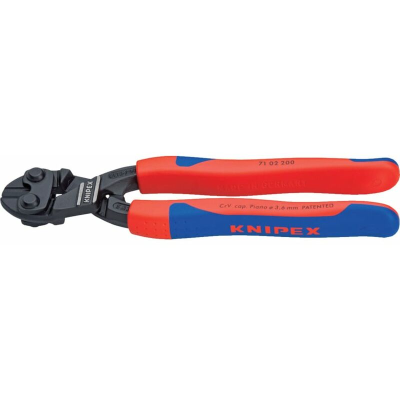 7102200 Compact Bolt Cutters 200mm - Knipex