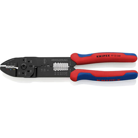 Knipe 97 22 240 Terminal Connector Wire Stripper/Cutter Pliers
