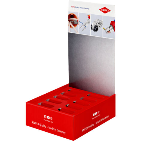 KNIPEX 00 18 01 LE02 Thekendisplay Universal Zangen 1/2/3/5/6 leer 200 mm