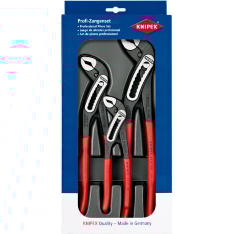 KNIPEX 00 20 09 V03 Jeu de pinces Alligator® 1 x 88 01 180, 1 x 88 01 250, 1 x 88 01 300