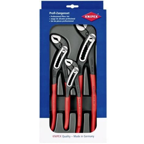 Knipex 00 20 09 V03 pour l'atelier Jeu de pinces multiprises 3 pièces