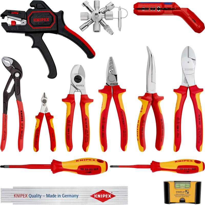 Knipex - 00 20 90 V02 Jeu de pinces 13 pièces