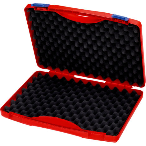 KNIPEX 00 21 15 LE Coffret d'outils « RED » vide 275 mm