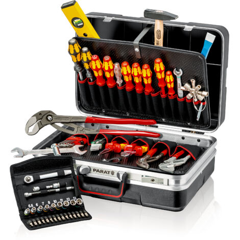 KNIPEX 00 21 21 HK S Mallette à outils « Vision27 » Plomberie 52 pièces 200 mm
