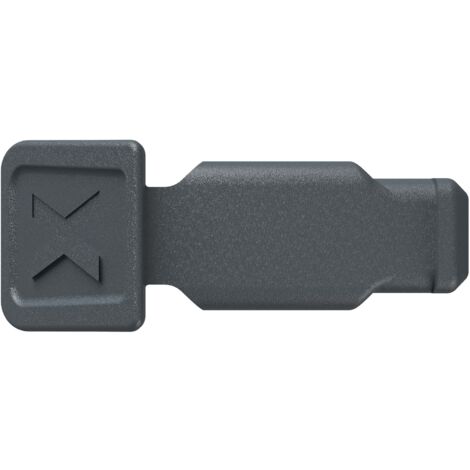KNIPEX 00 61 10 CA ColorCode Clips anthrazit (10 Stück)  21 mm