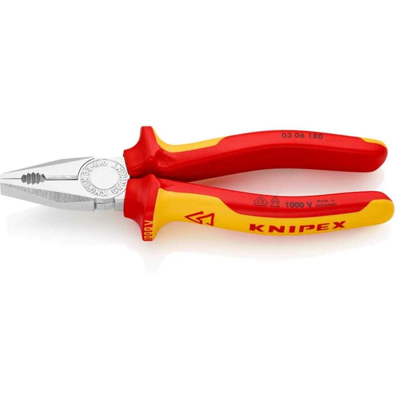 Image of 03 06 180 Pinza universale 180mm 1000V - Knipex