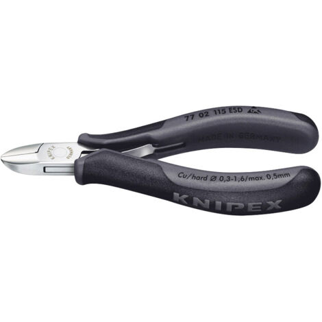 Knipex 115mm Antistatic Diagonal Cutting Nipper (37068)