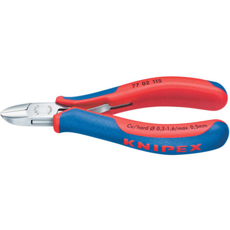 Knipex 115mm Flush Electronics Diagonal Cutters (27721)