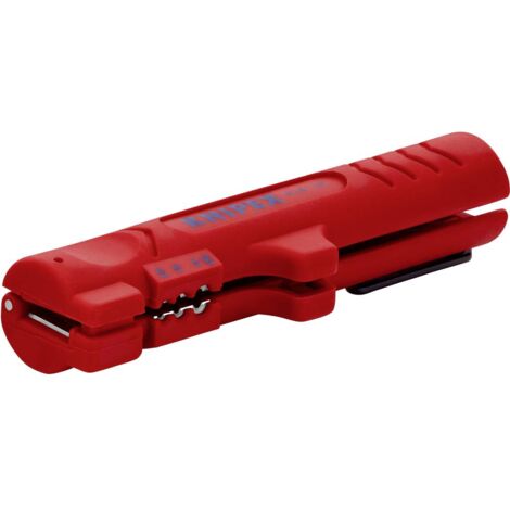 KNIPEX 16 64 125 SB OUTIL À DÉGAINER POUR CÂBLES PLATS ET RONDS 125 MM