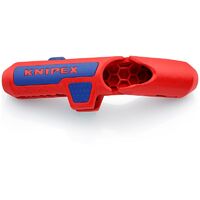 KNIPEX 16 64 125 SB OUTIL À DÉGAINER POUR CÂBLES PLATS ET RONDS 125 MM