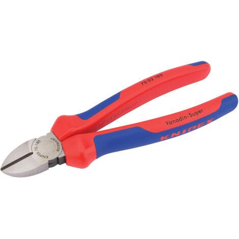 Knipex 180mm Diagonal Side Cutter Pliers (Model 18442)