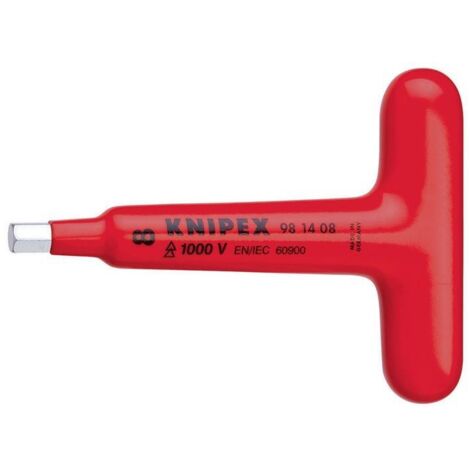 Knipex 1x Schraubendreher für Innensechskant T-Griff - 981408