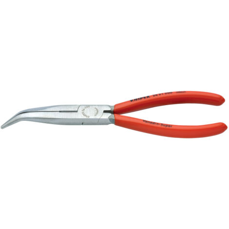 Knipex 200mm Angled Long Nose Pliers – Precision Bent Snipe Nose Pliers for Fine Electronics and Detailed Work