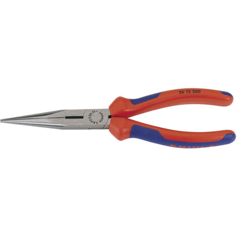 Knipex 200mm Long Nose Pliers with Heavy Duty Handles – Model 55580 (Draper Compatible)