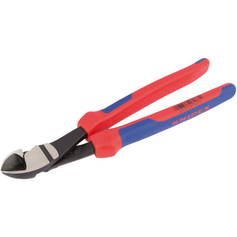 Knipex 250mm High Leverage Diagonal Side Cutter with 12° Angled Head (Model 34605)