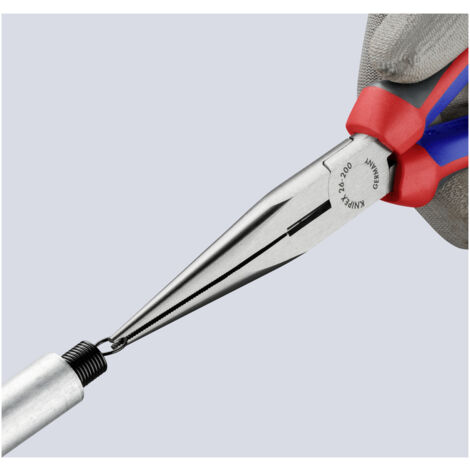 Knipex Flachzange // Spitzzange gerade // 200mm // Germany // Ex Bundeswehr S7
