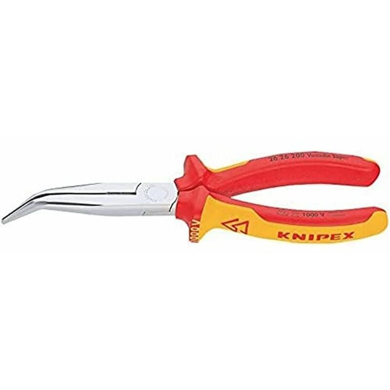 Knipex Angled Long Nose Pliers (200mm) (34056)