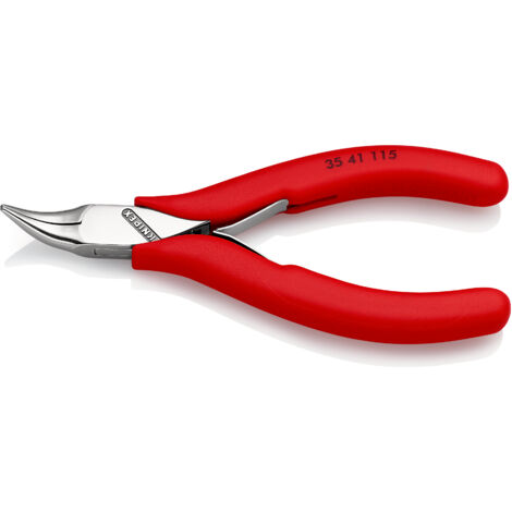 KNIPEX 35 41 115 Pinza speciale per elettronica con cerniera passante isolate ad immersione 115 mm