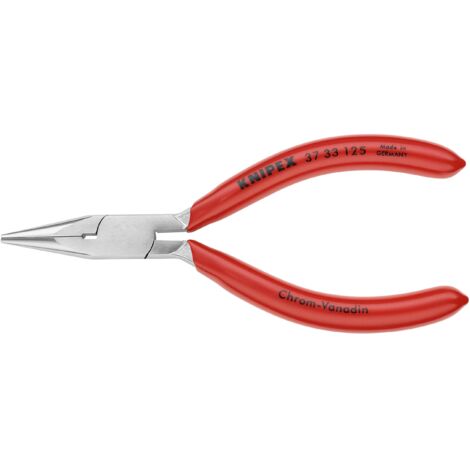 KNIPEX 37 33 125 Pinza prensile per meccanica fine rivestiti in resina sintetica cromata 125 mm