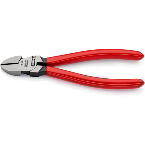 KNIPEX 70 01 160 Pince coupante de côté gainées en plastique atramentisée noire 160 mm