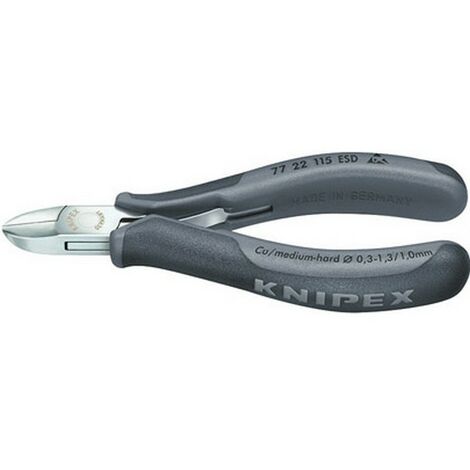 Knipex 77 22 115 Pinza Diagonale nera