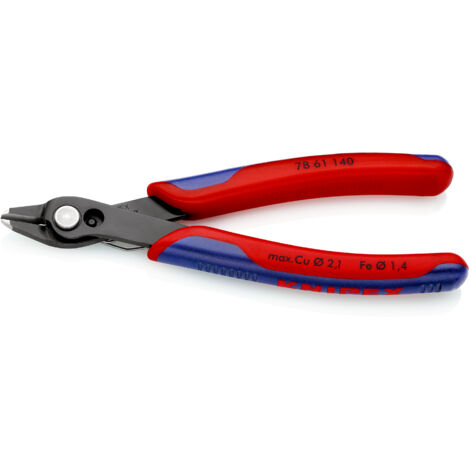 KNIPEX 78 61 140 SB Electronic Super Knips® XL mit Mehrkomponenten-Hüllen brüniert 140 mm