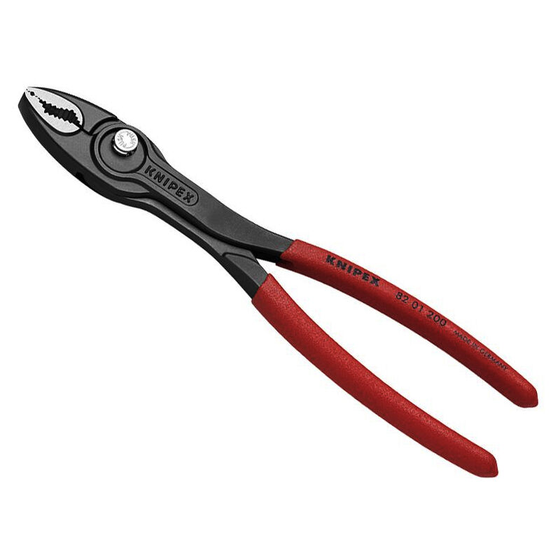 Knipex 82 01 200 TwinGrip Slip Joint Pliers PVC Grip 200mm