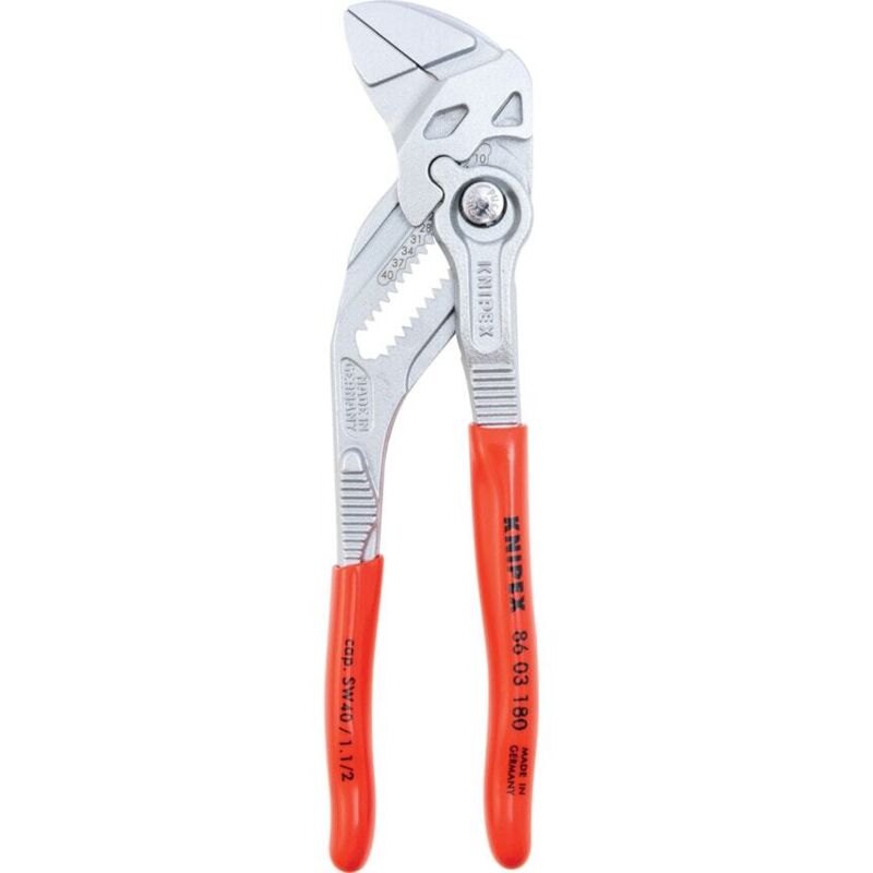 Knipex - 180mm Water Pump Pliers, 35mm Jaw Capacity