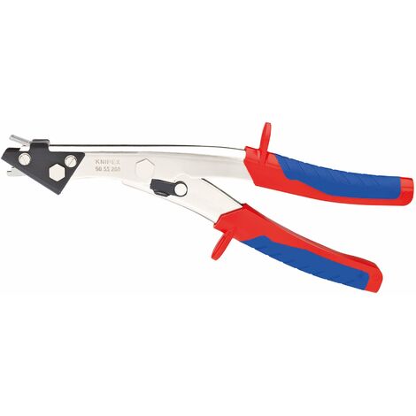 KNIPEX 90 55 280 EAN Roditrice a testa piana con manici multicomponente nichelate 280 mm