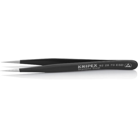KNIPEX 92 28 70 ESD Universalpinzette ESD Glatt 110 mm